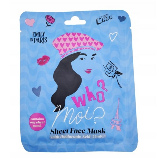 Emily in Paris - Sheet Face Mask With Hyaluronic Acid
