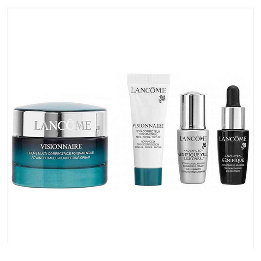 Lancôme - Visionnaire - Coffret Crème Jour 50 ml + Sérum+ 10ml + Sérum Advanced Génifique 7ml + Sérum Advanced Génifique Yeux Light Pearl 5ml