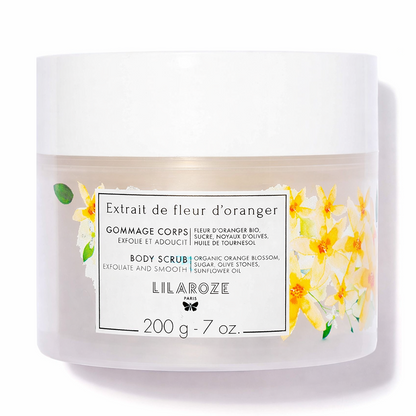 Lilaroze Paris - Gommage Corps Extrait de Fleur D'oranger Bio