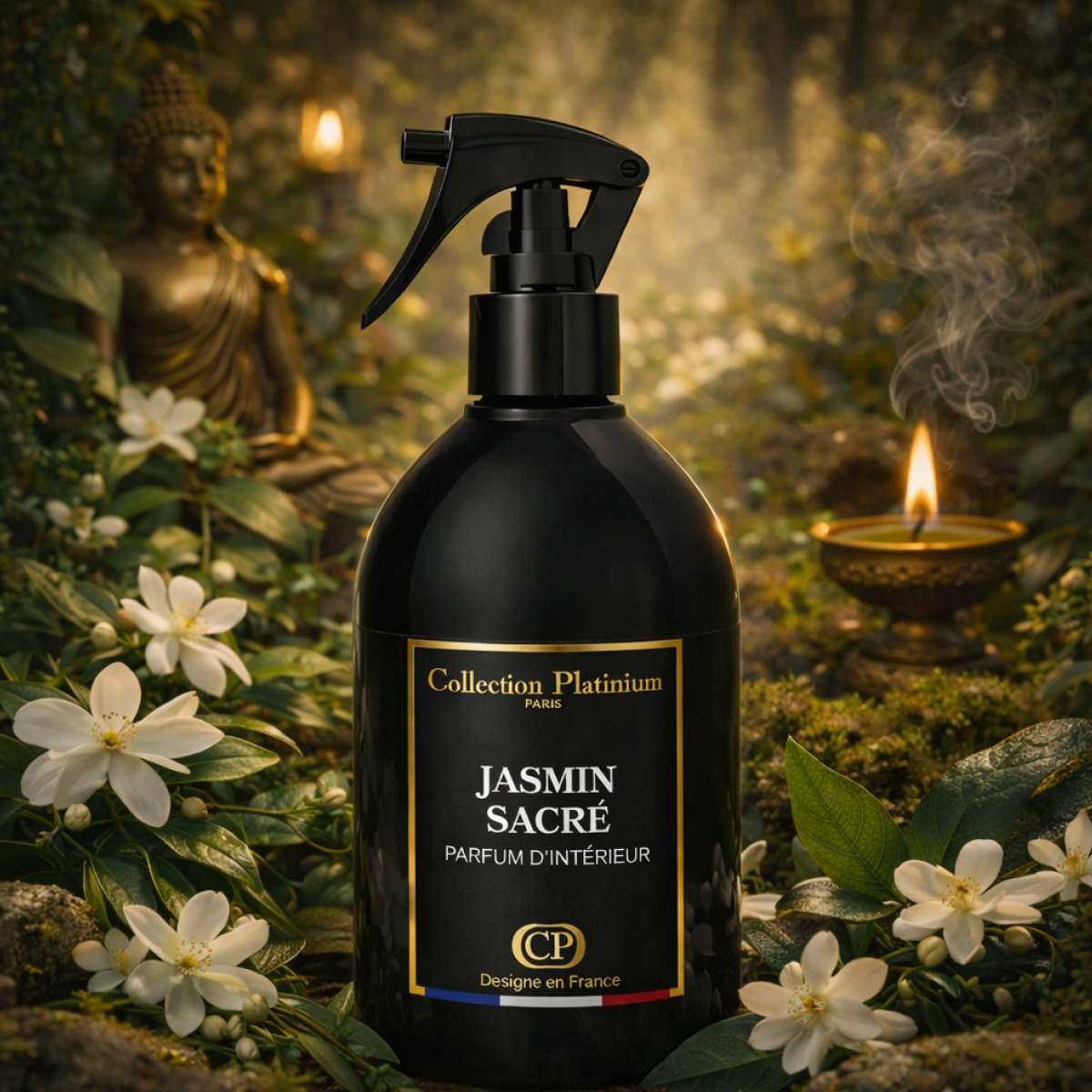 Collection Platinium - Jasmin Sacré - Spray D'Interieur Parfum D'ambiance