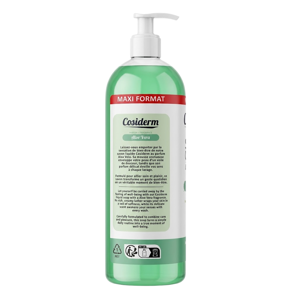 Cosiderm - Aloe Vera - Savon Liquide Maxi Format