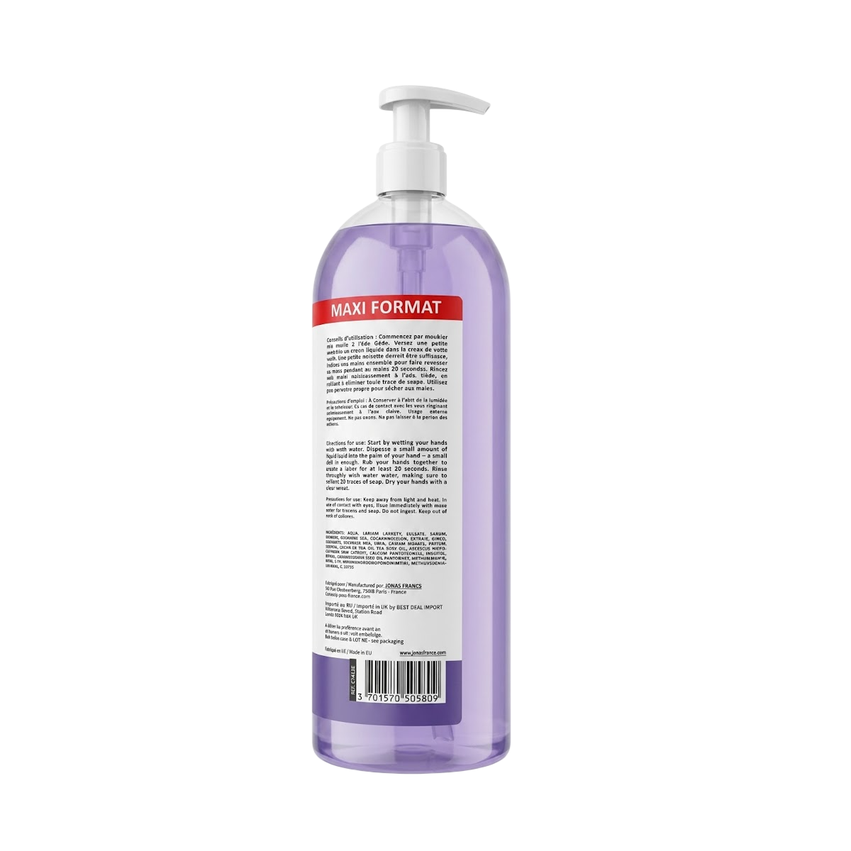 Cosiderm - Summer Berries - Savon Liquide Maxi Format