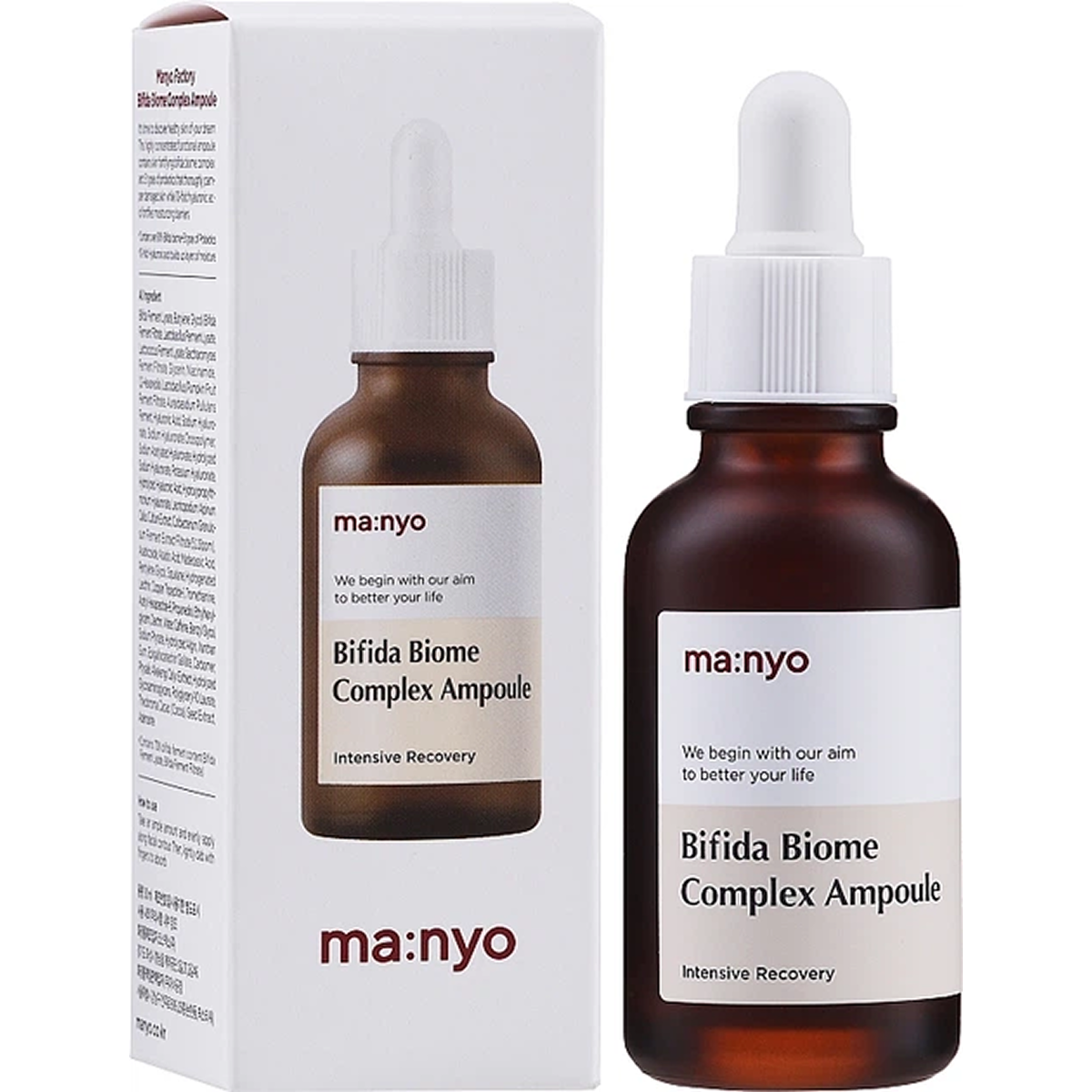 Ma:nyo - Bifida Biome Complex Ampoule - Sérum Réparateur et Anti-âge