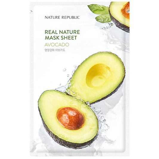 Nature Republic - Real Nature Sheet - Mask Avocado