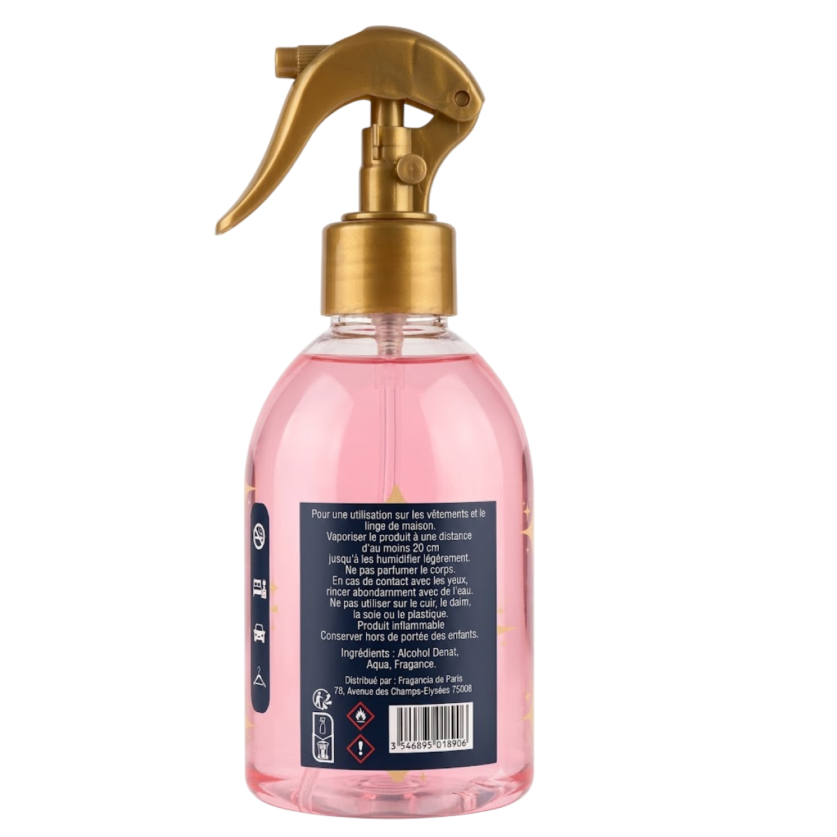 Collection Étoilée - Rose Vanille - Spray d'Intérieur