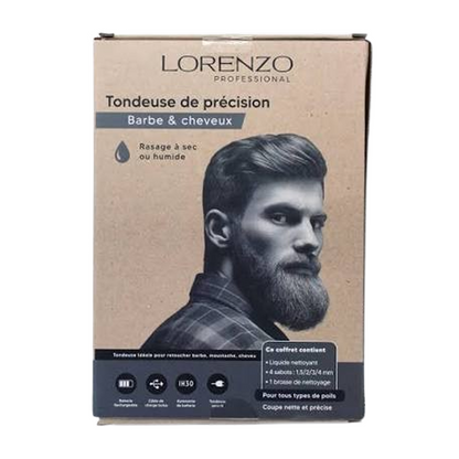 Lorenzo Professional - Coffret Tondeuse de Precision