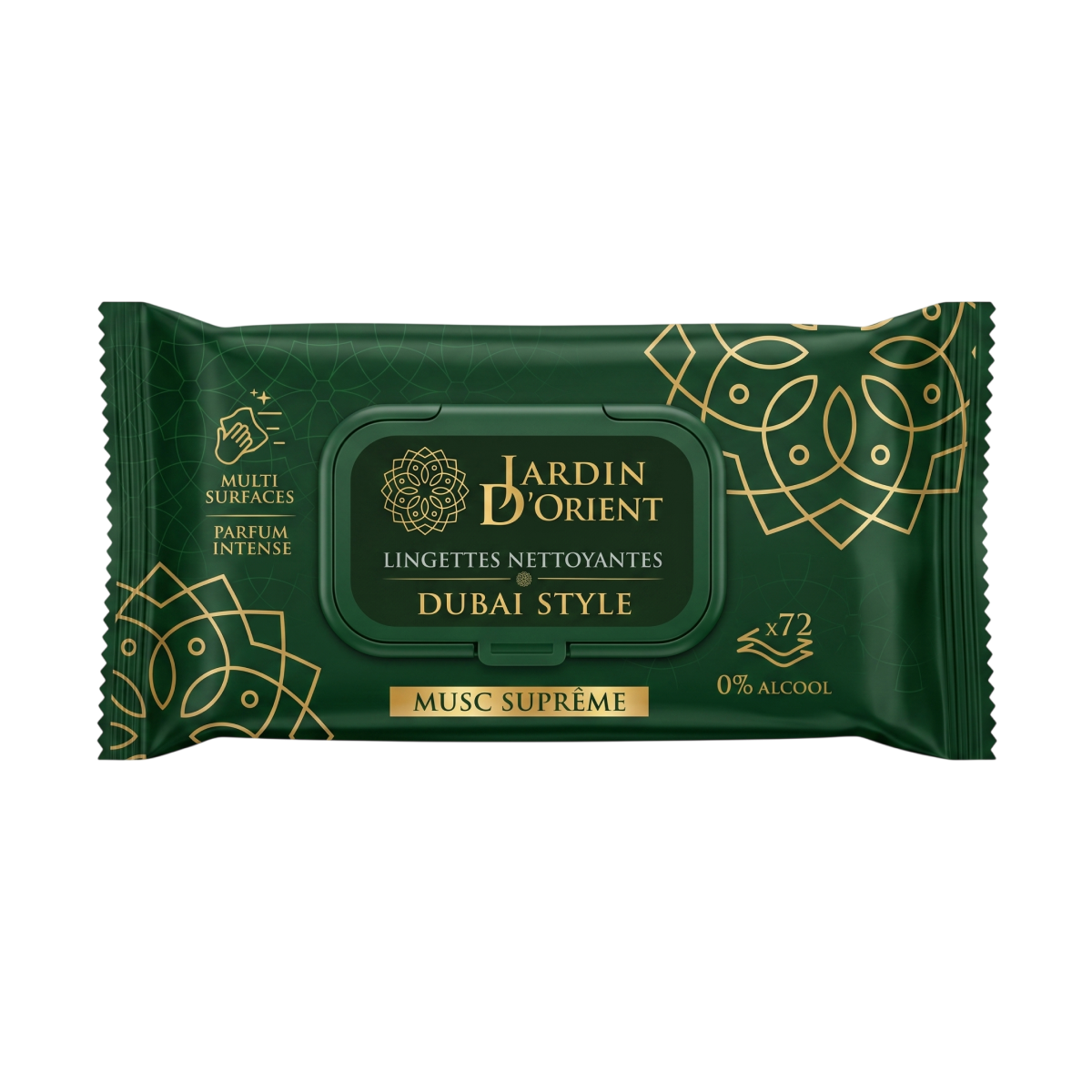 Jardin d'Orient  - Musc Suprême - Lingettes Nettoyantes