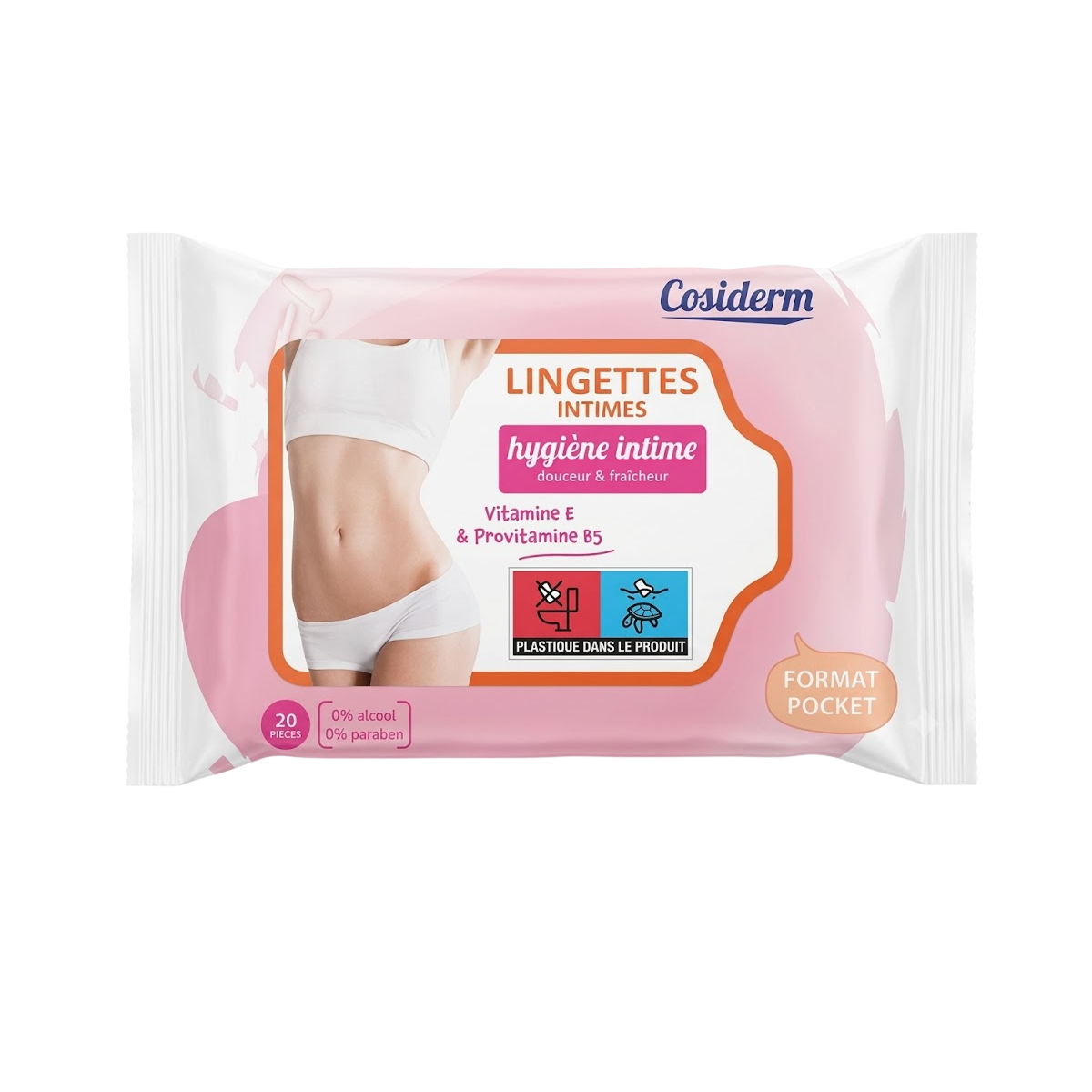 Cosiderm - Lingettes Intimes