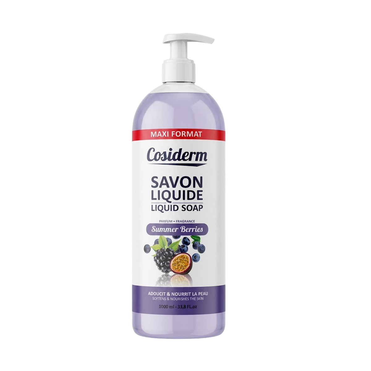 Cosiderm - Summer Berries - Savon Liquide Maxi Format