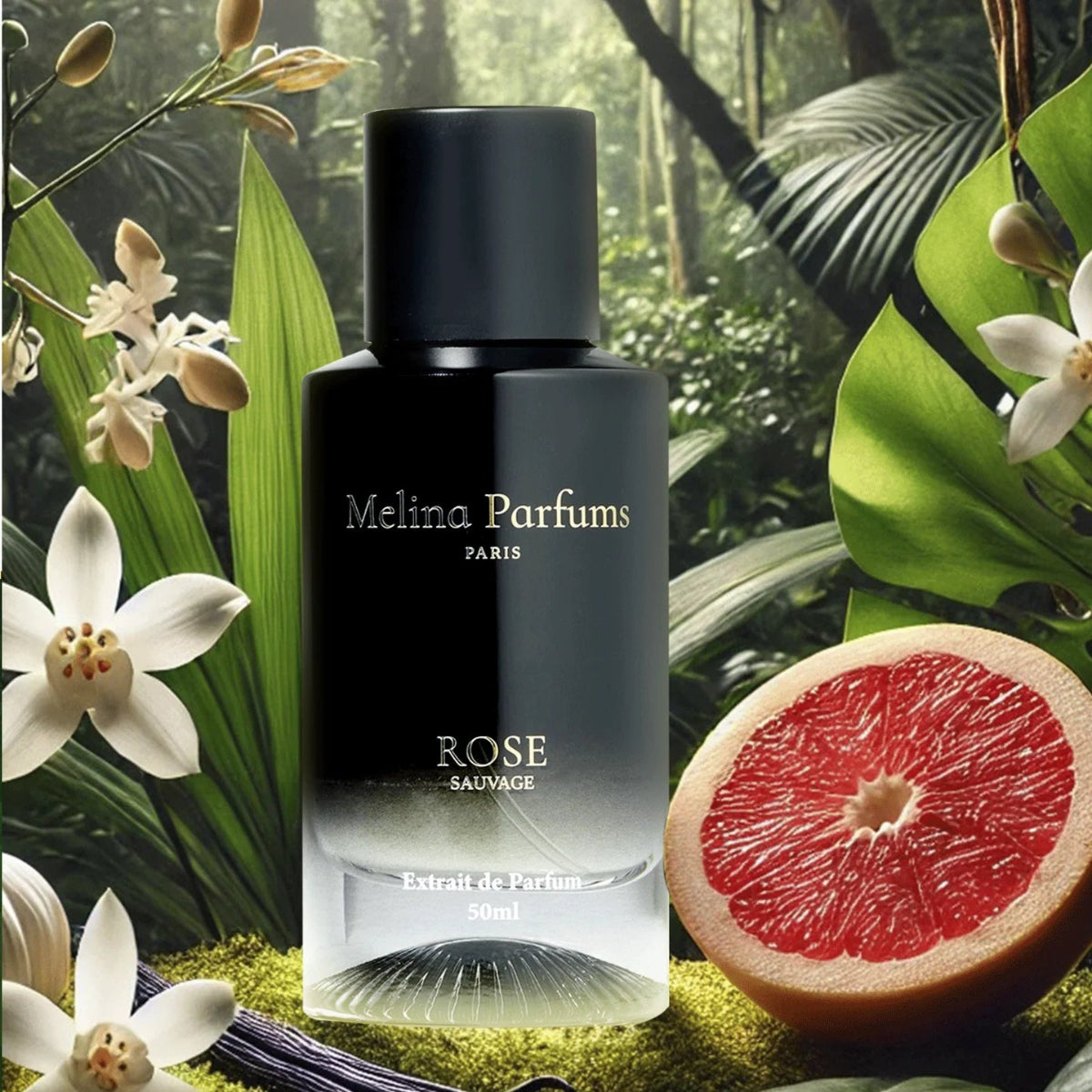 Melina Parfums - Rose Sauvage - Extrait de Parfum pour femme