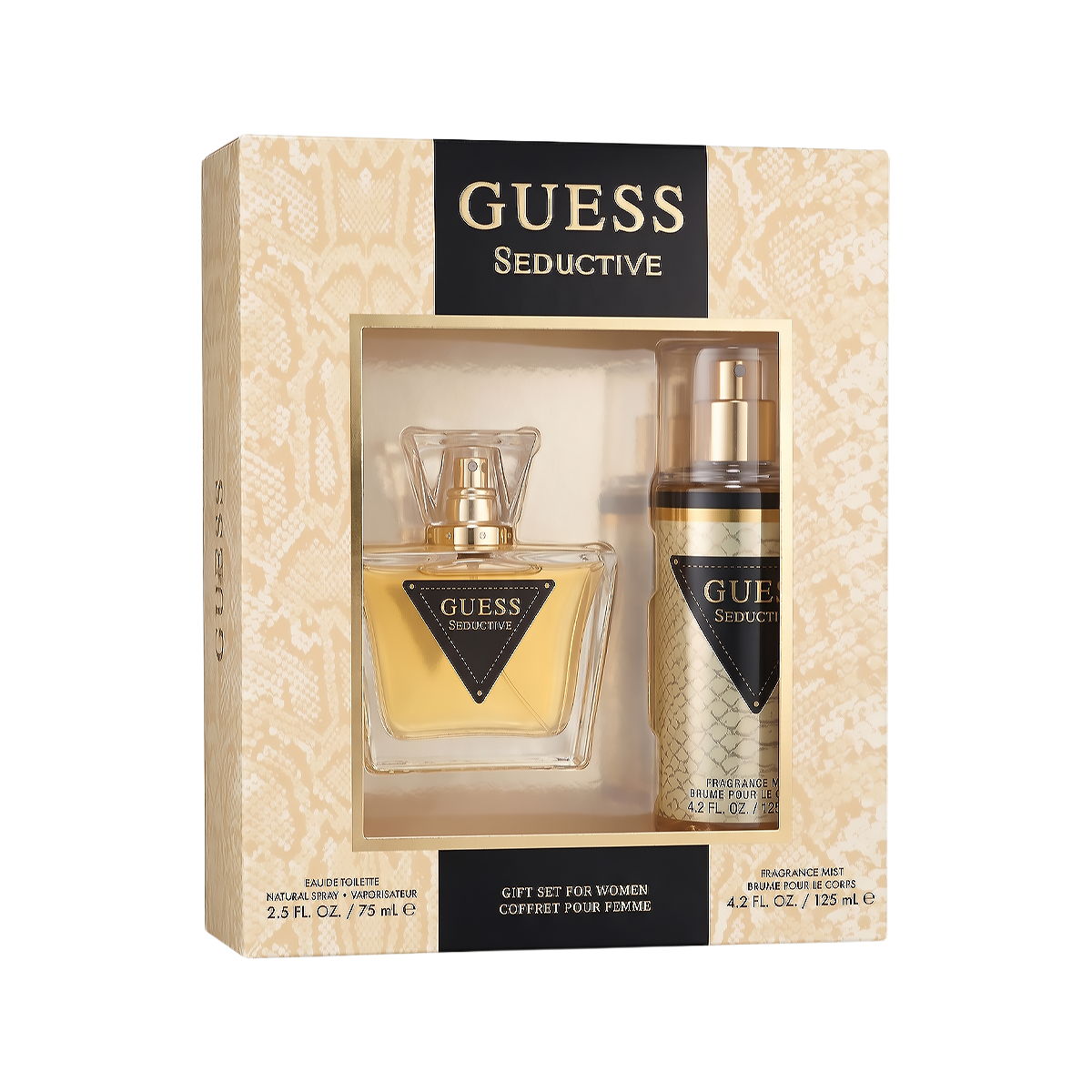 Guess - Seductive - Coffret Eau de Toilette + Brume Parfumée pour Femme