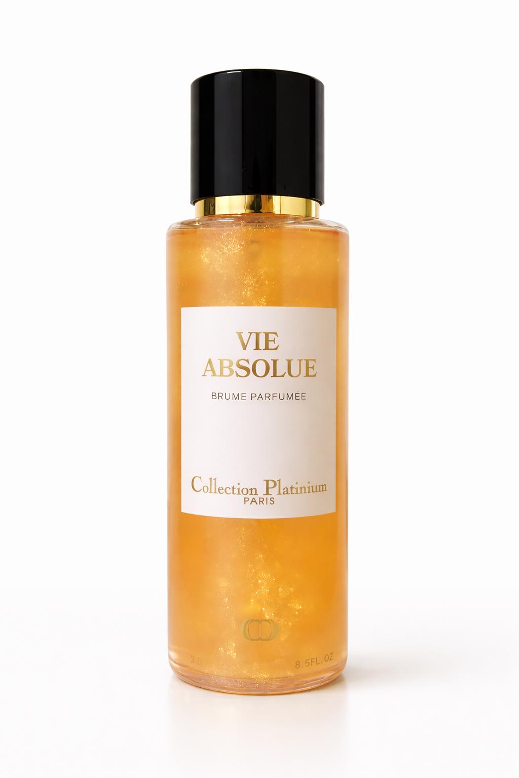 Collection Platinium - Vie Absolue - Brume Parfumée pailletée