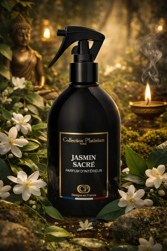 Collection Platinium - Jasmin Sacré - Spray D'Interieur Parfum D'ambiance