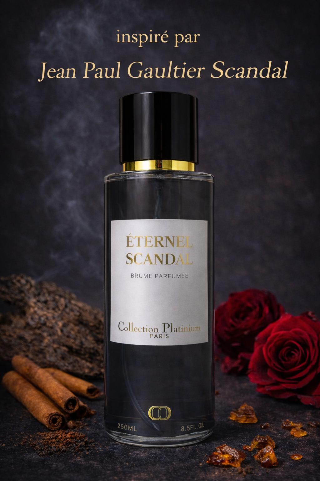 Collection Platinium - Eternel Scandal - Brume Parfumée pailletée