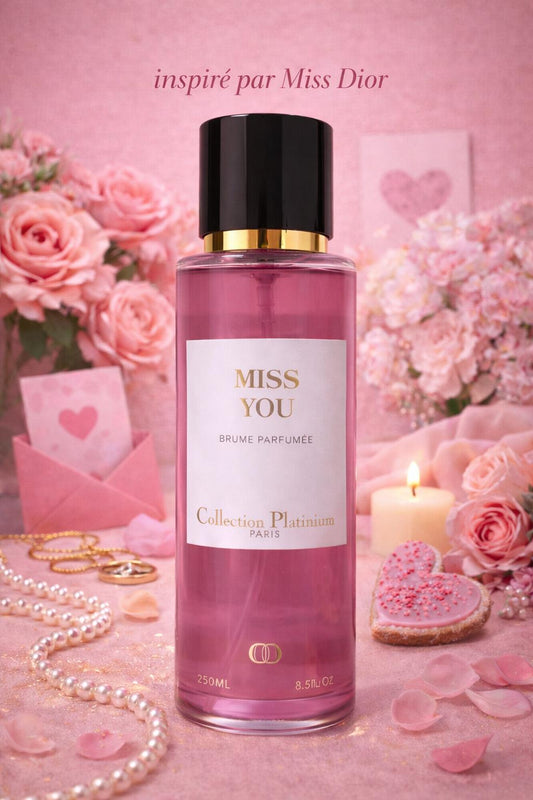 Collection Platinium - Miss You - Brume Parfumée