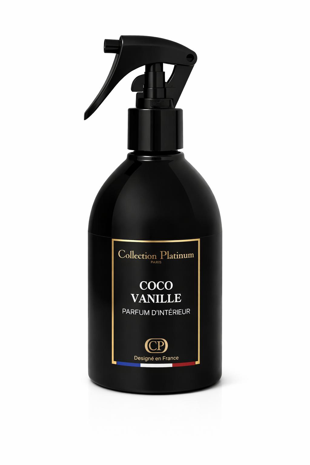 Collection Platinium - Coco Vanille - Spray D'Interieur Parfum D'ambiance