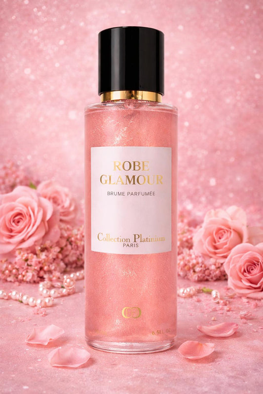 Collection Platinium - Robe Glamour - Brume Parfumée pailletée