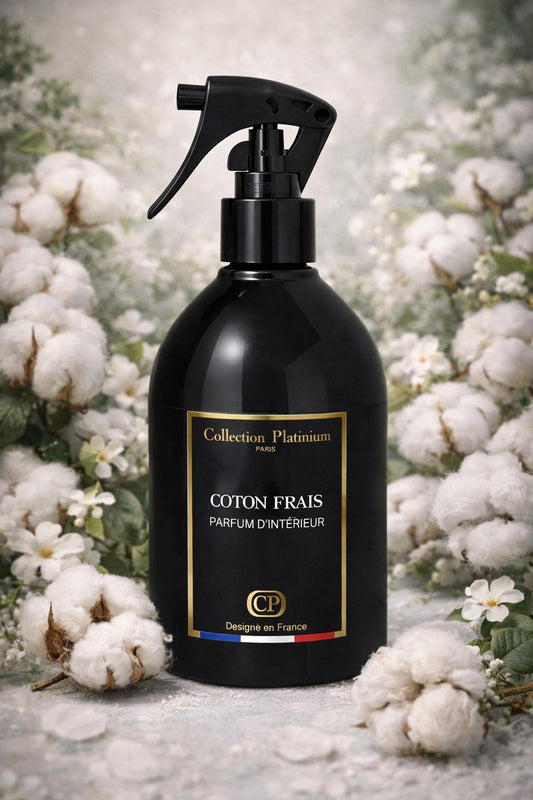 Collection Platinium - Cotons Frais - Spray D'Interieur Parfum D'ambiance