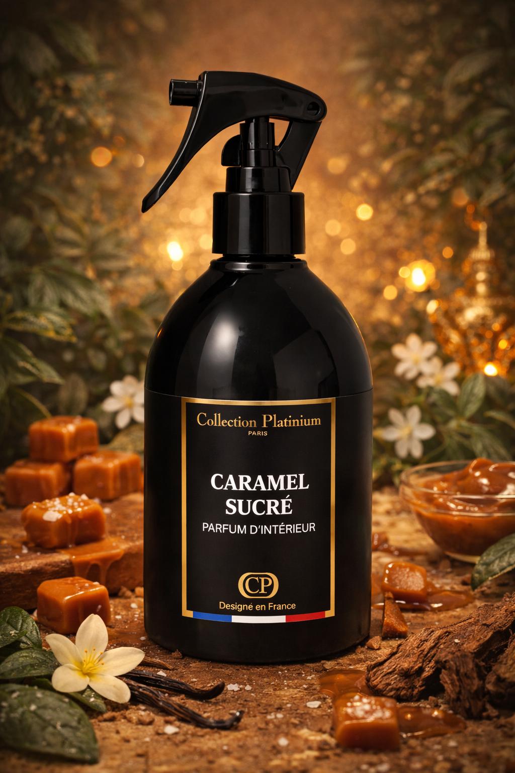 Collection Platinium - Caramel Sucré - Parfum D'intérieur