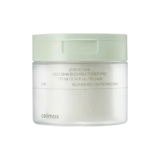 Celimax - Ji Woo Gae Cica Bha - Blemish Toner Pad
