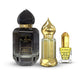 El Nabil - Coffret Prestige Musc Halima Spray 65ml + 12ml Parfum + 5ml Roll On Extrait de Parfum