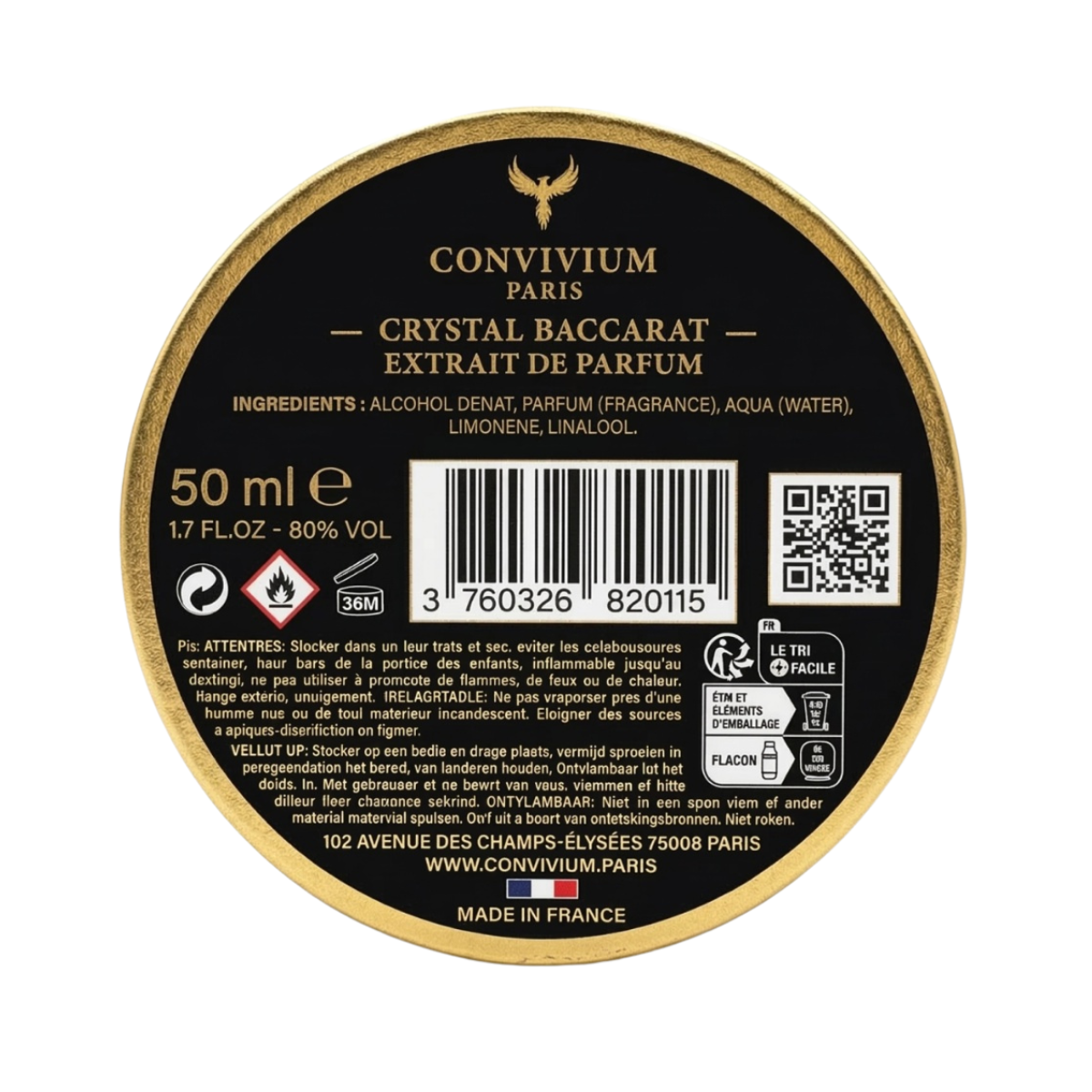 Convivium Paris - Pistachio Cream - Extrait de Parfum Mixte