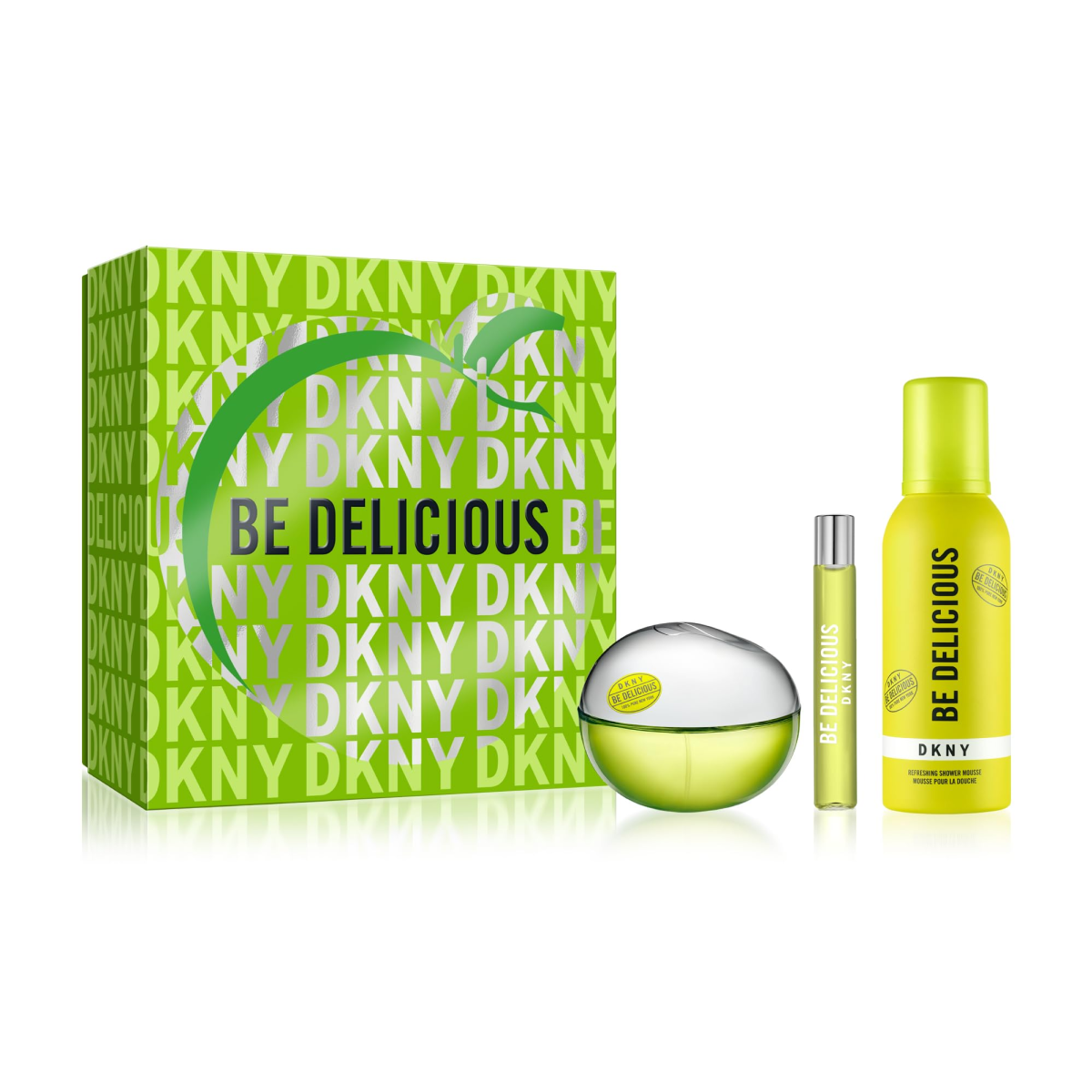 DKNY - Be Delicious - Coffret Eau de Parfum et Mousse de Bain