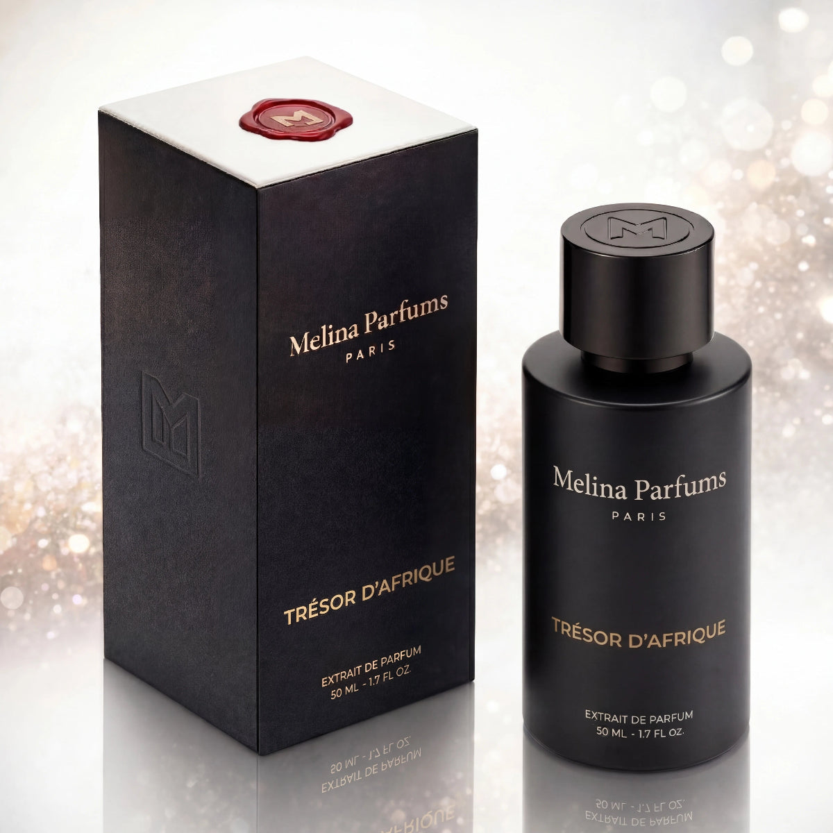 Melina Parfums - Trésor D'afrique Édition L’Obsidienne - Extrait de Parfum pour homme