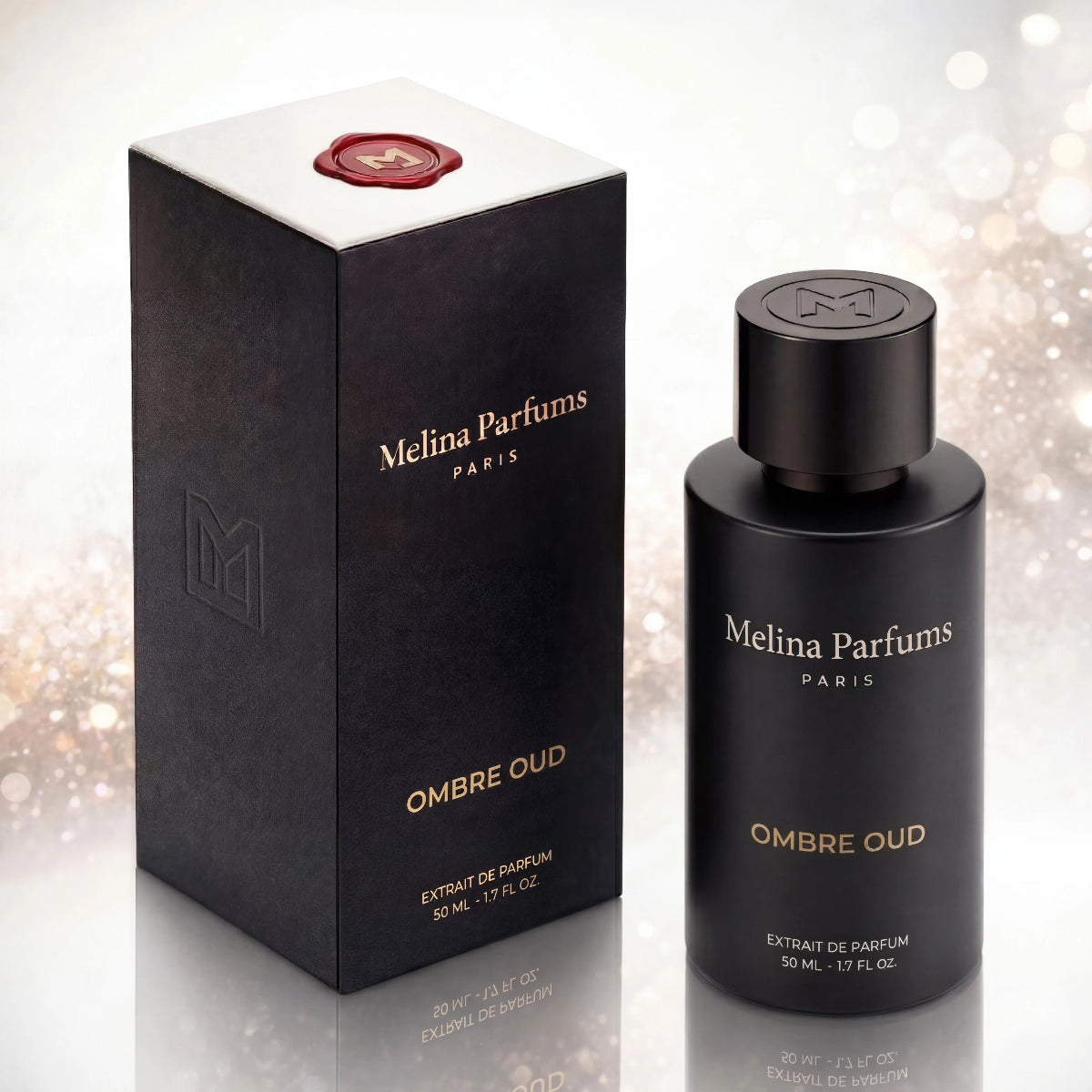 Melina Parfums - Ombre Oud Édition L’Obsidienne - Extrait de Parfum Mixte