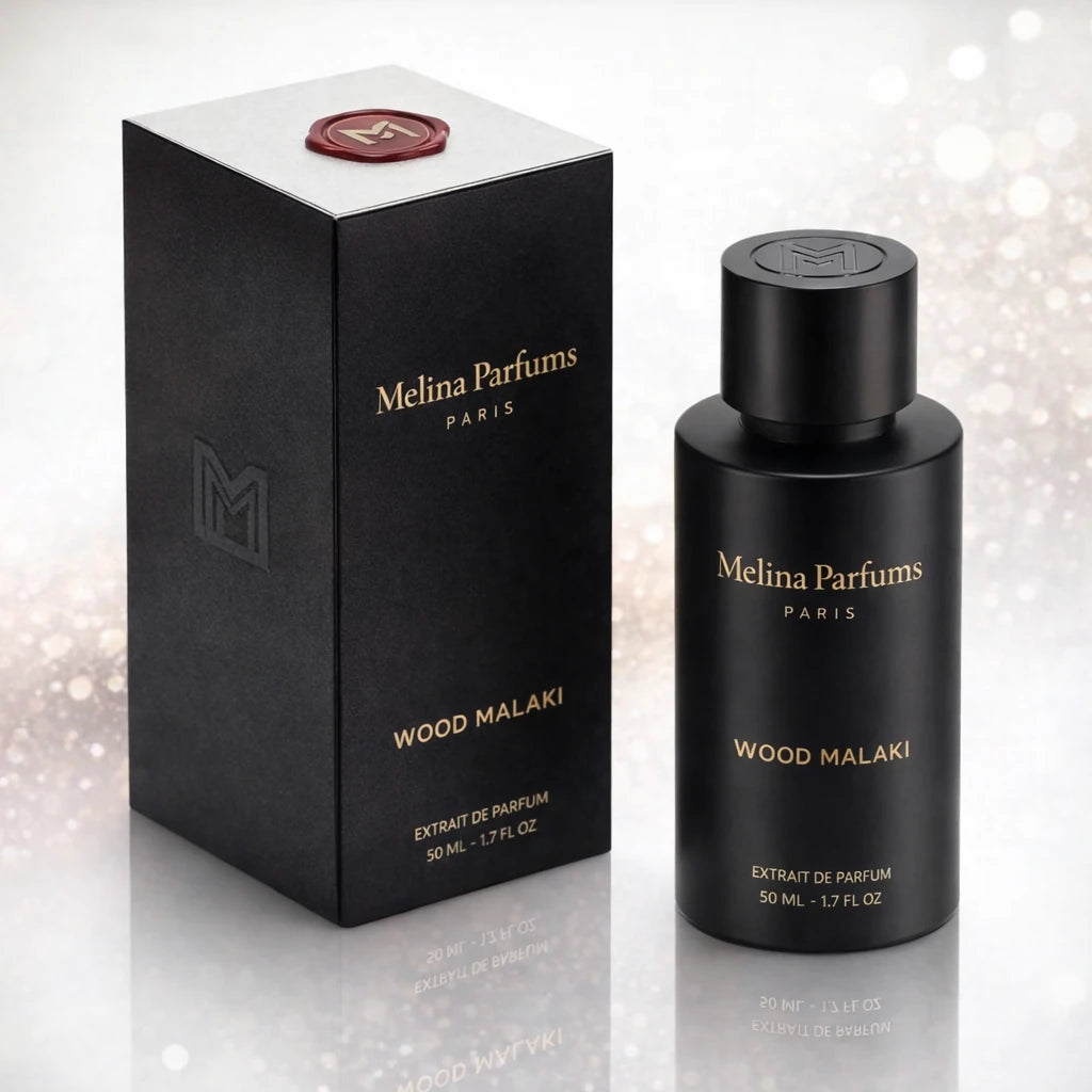 Melina Parfums - Wood Malaki Édition L’Obsidienne - Extrait de Parfum Mixte