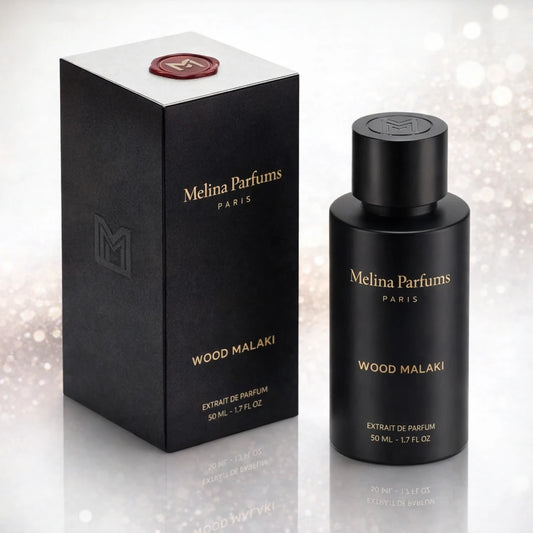 Melina Parfums - Wood Malaki Édition L’Obsidienne - Extrait de Parfum Mixte