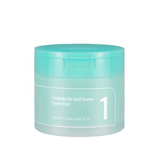 Numbuzin -  No.1 Centella Re-leaf Gree Toner Pad
