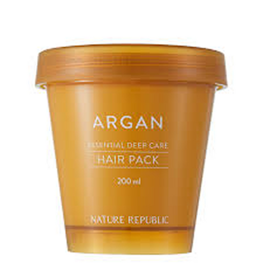 Nature Republic -  Argan Essential Moisture - Repairing Hair Mask