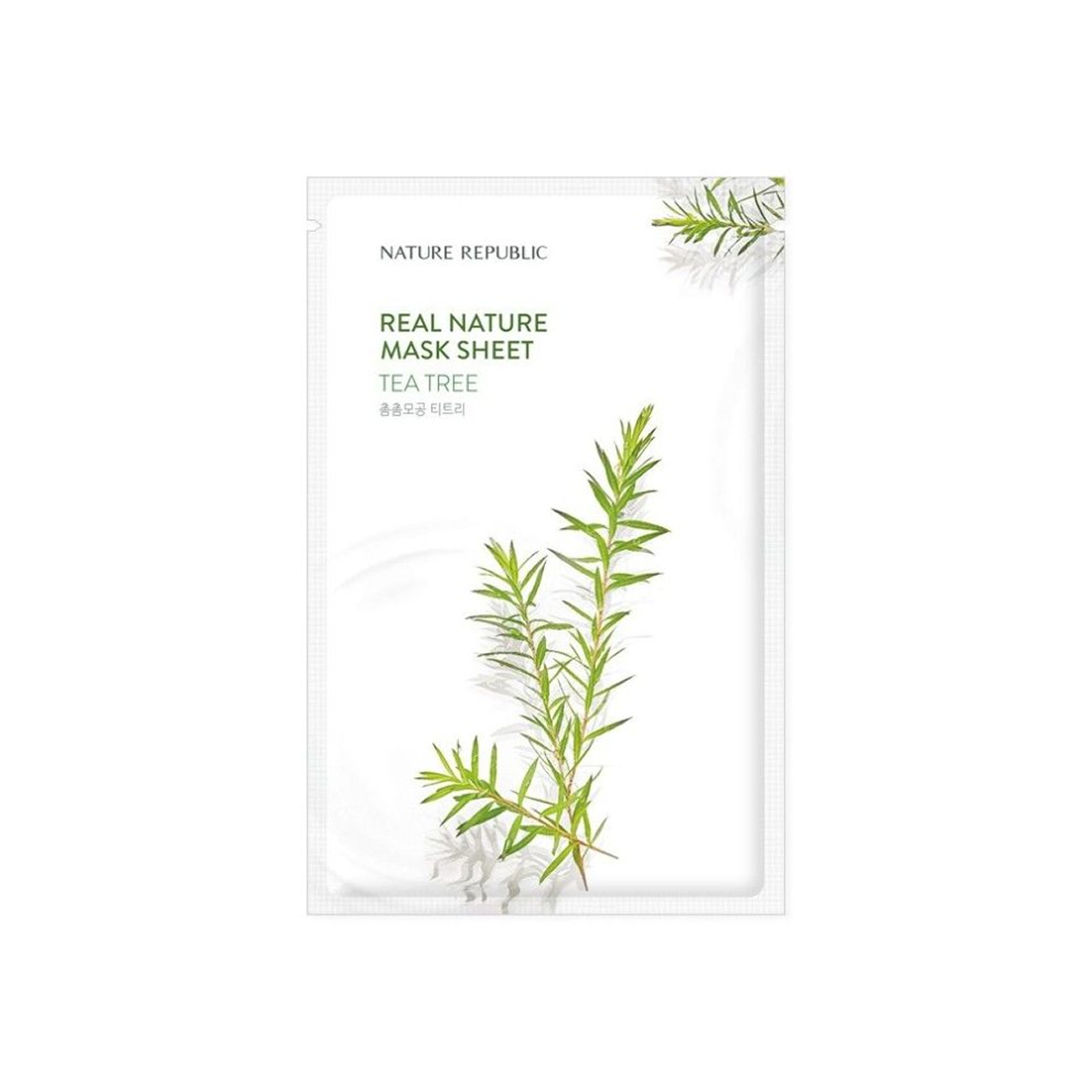 Nature Republic -  REAL NATURE SHEET MASK TEA TREE