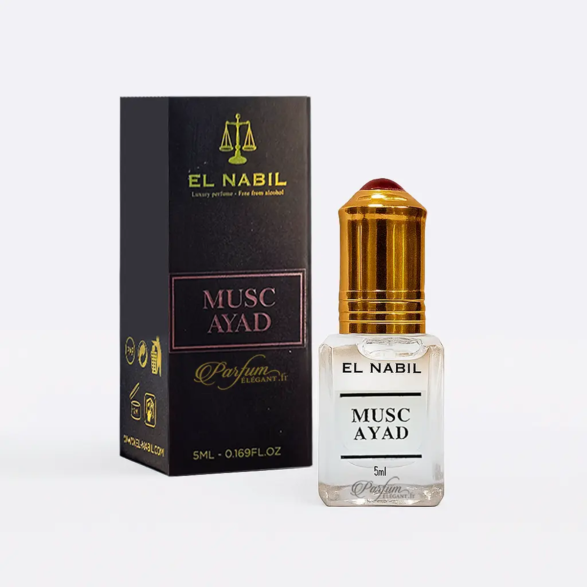 el Nabil - Musc Ayad - Parfum Concentré Sans Alcool