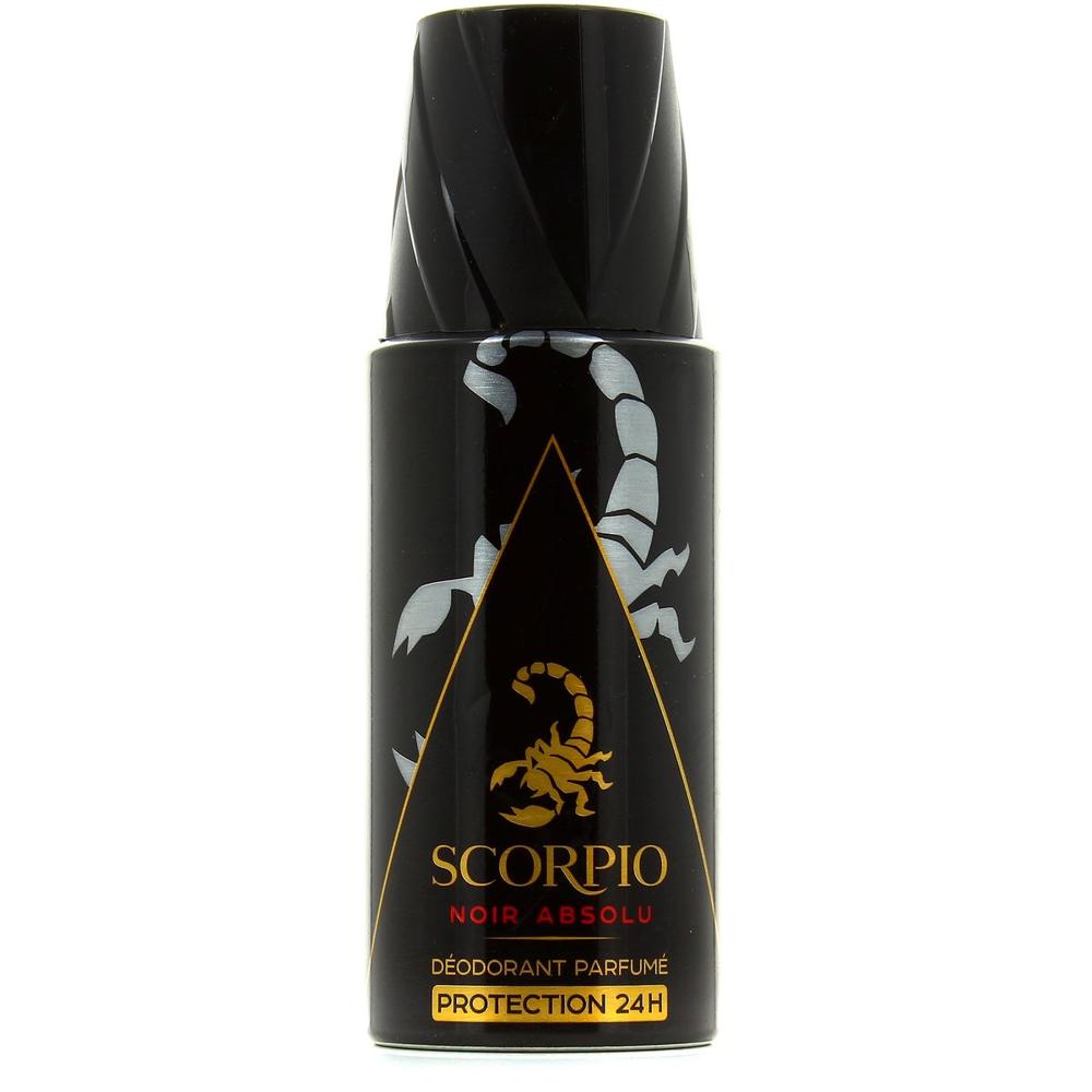 Scorpio - Noir Absolu - Deodorant pour homme