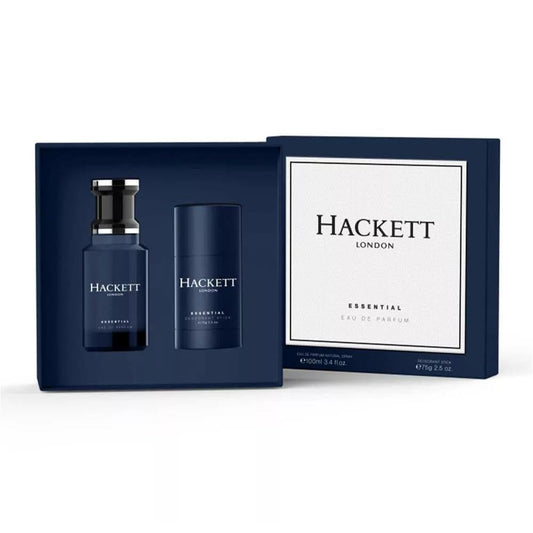 Hackett - Essential - Coffret Eau de Parfum 100ml +Déodorant 75g