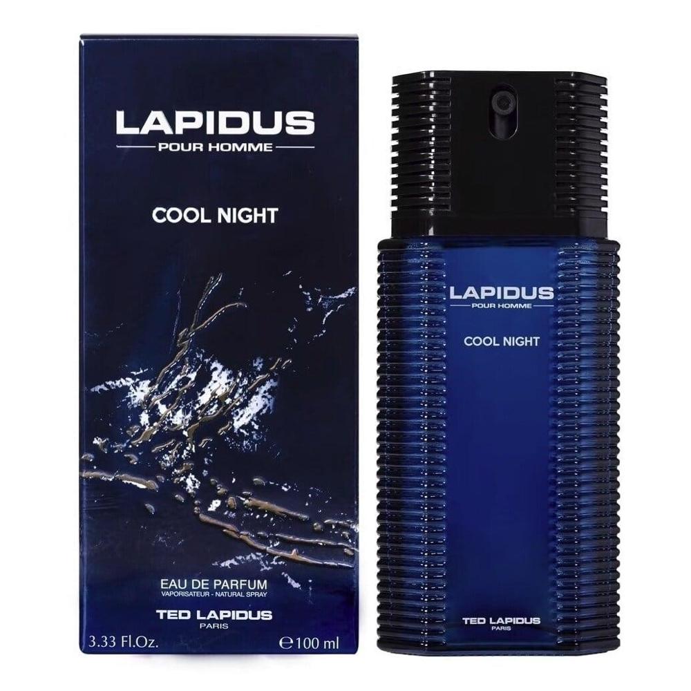 Ted Lapidus - Cool Night - Eau de Parfum pour homme 100ml