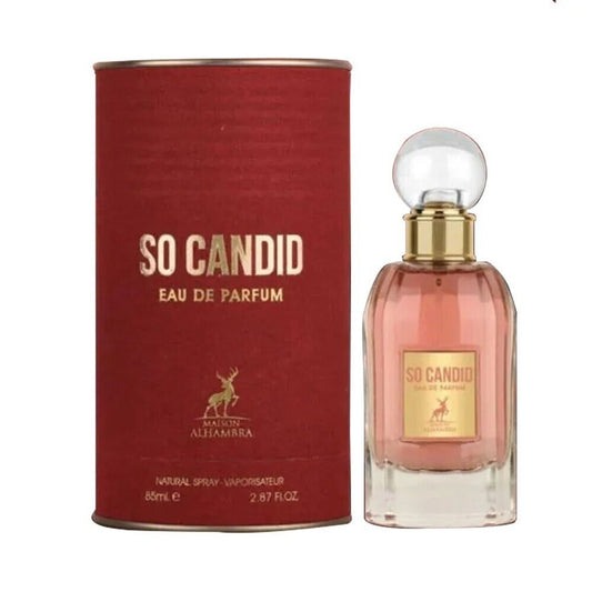 Parfums So Candid de la marque Maison Alhambra pour femme 85 ml