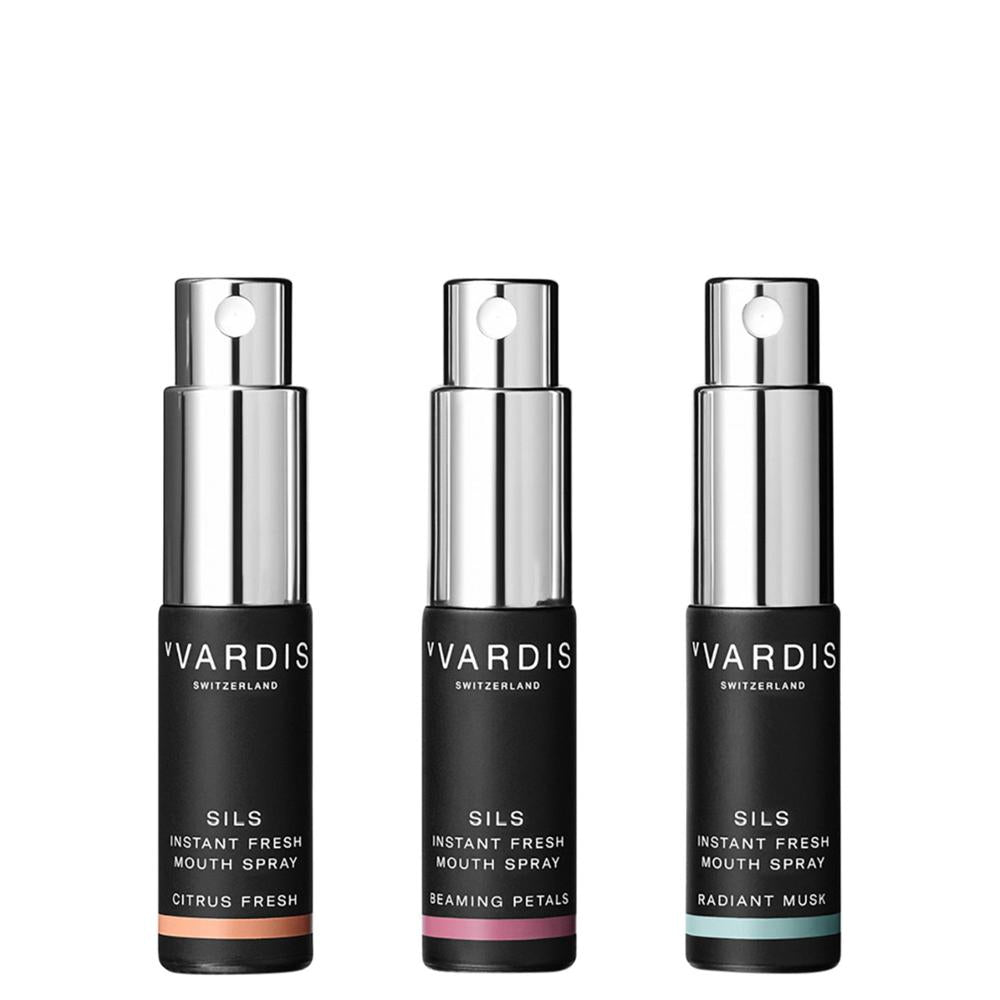 Vvardis - Coffret de Spray Bouche Éliminer Les Mauvaises Odeurs 3 Senteurs