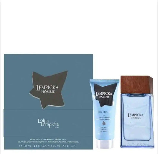 Kits de cosmétiques Coffret homme Eau de Toilette + Gel Après Rasage 75ml de la marque Lolita Lempicka pour homme 100ml