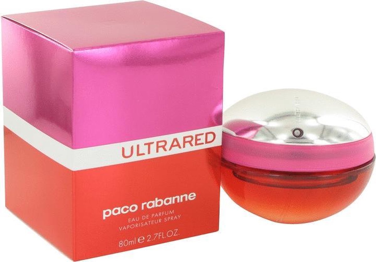 Parfums Ultrared Women de la marque Paco Rabanne pour femme 80 ml