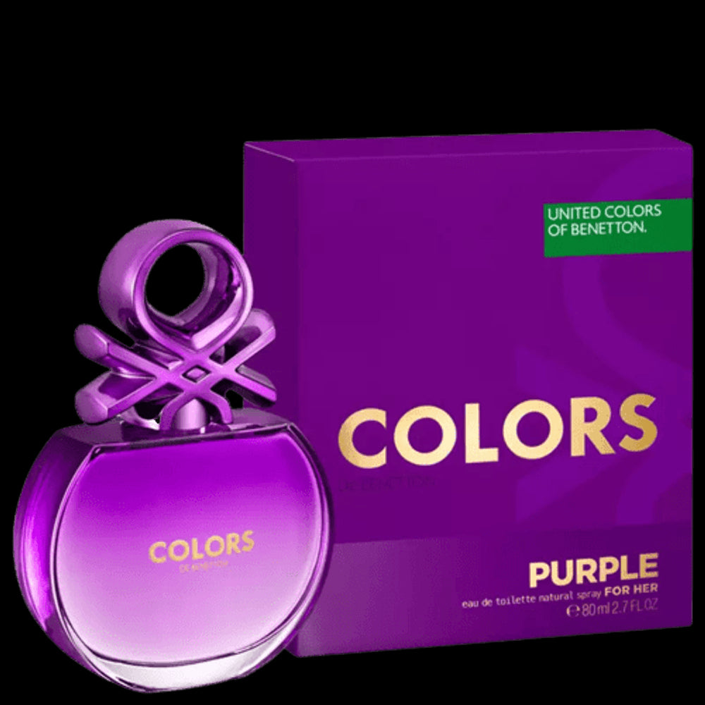 Parfums Colors Purple de la marque Benetton pour femme 