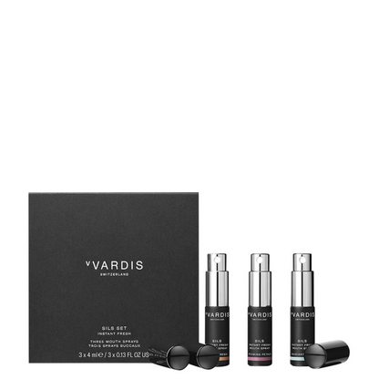 Vvardis - Coffret de Spray Bouche Éliminer Les Mauvaises Odeurs 3 Senteurs