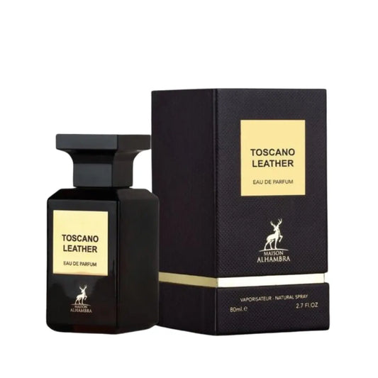 Parfums Toscano Leather de la marque Maison Alhambra mixte 80 ml