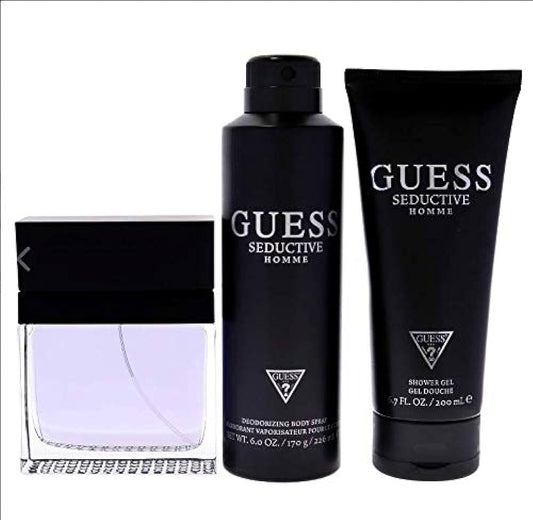 Déodorant Déodorant 226ml + Eau de Toilette 100ml + Gel Douche 200ml de la marque Guess pour homme 226ml