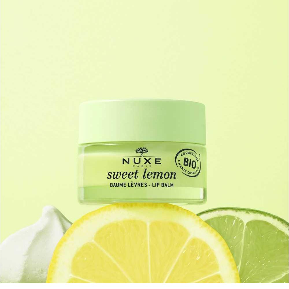 Nuxe - Sweet Lemon Baume à Lèvres Bio Peau Sèches