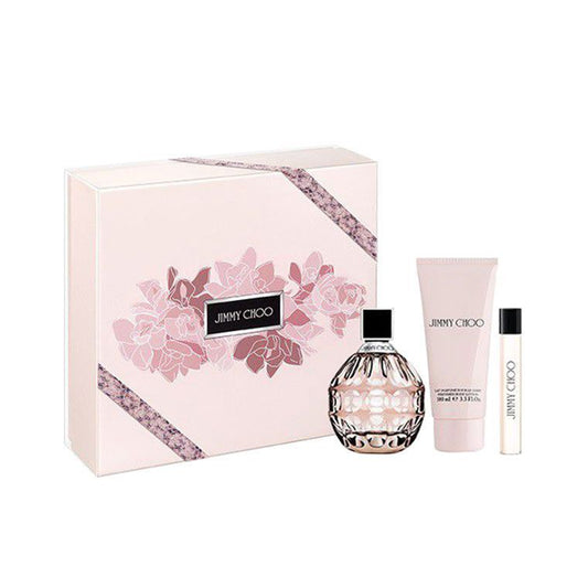 Kits de cosmétiques Coffret Parfum + Lait de Corps + Mini Parfum 7.5ml de la marque Jimmy Choo mixte 100ml