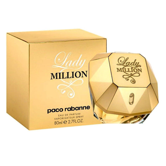 Parfums Lady Million de la marque Paco Rabanne pour femme 80 ml