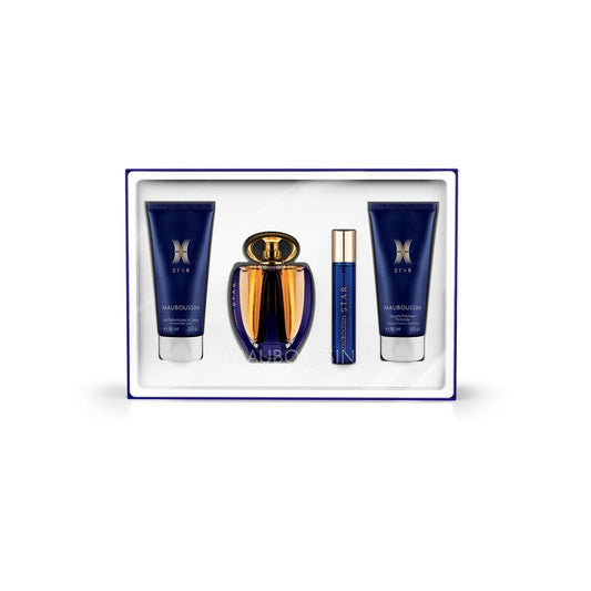 Mauboussin - Coffret Star EDP 100ml + Lait de Corps 90ml + Gel Douche 90ml + Edp 10ml